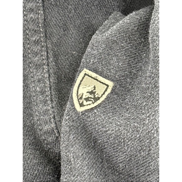 Kuhl Shirt Mens Medium Blue Double Cloth Outdoor Hiking Base Layer. EUC - Picture 3 of 9